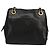 PRADA Chain Shoulder Bag Leather Black Gold Auth yk18939 - Jerrillo - vista 13