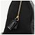 PRADA Chain Shoulder Bag Leather Black Gold Auth yk18939 - Jerrillo - vista 9