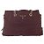 PRADA Bolso Tote con Cadena Nylon Bordeaux Gold Auth ar13821 - Jerrillo - vista 13