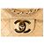Chanel Vintage Jumbo Maxi Flap 34 cm – Gold Metallic – Gold Hardware - vista 3