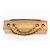 Chanel Vintage Jumbo Maxi Flap 34 cm – Gold Metallic – Gold Hardware - vista 7