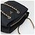 PRADA Bolsa de Ombro com Corrente Nylon Navy Gold Auth sw1307 - Jerrillo - vista 6