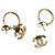 CHANEL Pierce Metall Gold Tone CC Auth 180938 - Jerrillo - Ansicht 3