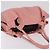 LOEWE Hand Bag Leather Pink Silver Auth 207112A - Jerrillo - vista 6