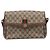 GUCCI GG Supreme Web Sherry Line Bag PVC Beige Gold 164 02 084 Auth 207146 - Jerrillo