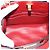 Salvatore Ferragamo Gancini Studio Bag Leather 2way Red Gold Auth 208047A - Jerrillo - vista 18