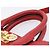 Salvatore Ferragamo Gancini Studio Bag Leather 2way Red Gold Auth 208047A - Jerrillo - vista 8