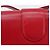 Autre Marque Saint Laurent Kate Shoulder Bag Leather Red Gold Auth 208231A - Jerrillo - vista 4