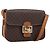 Céline CELINE Macadam Canvas Horse Carriage Bag PVC Leather Brown Gold Auth 208243 - Jerrillo