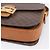 Céline CELINE Macadam Canvas Horse Carriage Bag PVC Leather Brown Gold Auth 208243 - Jerrillo - vista 10
