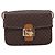 Céline CELINE Macadam Canvas Horse Carriage Bag PVC Leather Brown Gold Auth 208243 - Jerrillo - vista 2