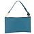 Miu Miu Madras Accessory Pouch Leather Light Blue Gold Auth 208282A - Jerrillo - vista 3
