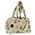 Céline CELINE Boston Bag Leather Beige Silver Auth 208302A - Jerrillo