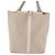 Hermès HERMES Picotan MM Bolsa de Mão Canvas Beige Silver Auth 208376 - Jerrillo
