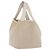 Hermès HERMES Picotan MM Bolsa de Mão Canvas Beige Silver Auth 208376 - Jerrillo - vista 2