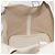 Hermès HERMES Picotan MM Bolsa de Mão Canvas Beige Silver Auth 208376 - Jerrillo - vista 20