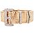 Autre Marque Bracciale "Ceinture" oro rosa, platino, diamanti. - vista 2