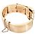 Autre Marque Bracciale "Ceinture" oro rosa, platino, diamanti. - vista 3