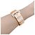 Autre Marque Bracciale "Ceinture" oro rosa, platino, diamanti. - vista 6