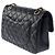 Sac CHANEL Timeless/Classique en Cuir Noir - 104068 - vue 2