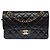Sac CHANEL Timeless/Classique en Cuir Noir - 104068 - vue 4