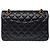 Sac CHANEL Timeless/Classique en Cuir Noir - 104068 - vue 5