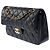 Sac CHANEL Timeless/Classique en Cuir Noir - 104068 - vue 6