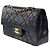 Borsa CHANEL Timeless/Classique in Pelle Nera - 104059 - vista 6