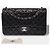Borsa CHANEL Timeless/Classique in Pelle Nera - 104063 - vista 3