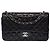 Borsa CHANEL Timeless/Classique in Pelle Nera - 104063 - vista 4