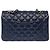Borsa CHANEL Timeless/Classique in Pelle Blu Navy - 104049 - vista 5