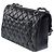CHANEL Timeless/Classique Tasche aus schwarzem Leder - 104048 - Ansicht 2