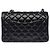 CHANEL Timeless/Classique Tasche aus schwarzem Leder - 104048 - Ansicht 4