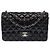Borsa CHANEL Timeless/Classique in Pelle Nera - 104061 - vista 4