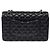 Borsa CHANEL Timeless/Classique in Pelle Nera - 104061 - vista 5