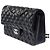 Borsa CHANEL Timeless/Classique in Pelle Nera - 104061 - vista 6