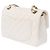 Borsa CHANEL Timeless/Classique in Pelle Bianca - 104050 - vista 2