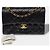 Borsa CHANEL Timeless/Classique in Pelle Nera - 104066 - vista 3