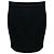 Minifalda de tweed de lana negra Alessandra Rich