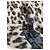 Sacai Strickpullover mit Rollkragen und Leopardenprint - Ansicht 4