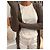 Chloé langer brauner Kaschmir-Rippstrick-Cardigan - Ansicht 4