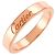 Anello Cartier C de in oro rosa 18K