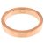 Anello Cartier C de in oro rosa 18K - vista 3