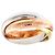 Bague Cartier Trinity en or 18K tricouleur - vue 2
