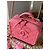 Chanel Vanity Case Cuir Rose - vue 2
