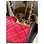 Borsa Chanel in Pelle Trapuntata Rossa e Bordeaux - vista 5