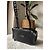 Bolsa de ombro Givenchy em couro preto - vista 9