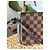 Louis Vuitton Borsa a Tracolla Damier Ebene - vista 3
