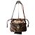Burberry Borsa a Secchiello Haymarket in Tela Leopardata