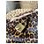 Burberry Borsa a Secchiello Haymarket in Tela Leopardata - vista 8